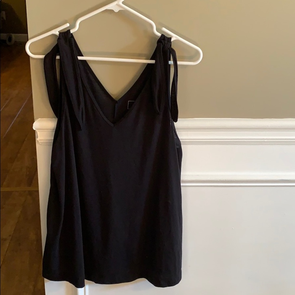 Sonoma tank top with ties on shoulders